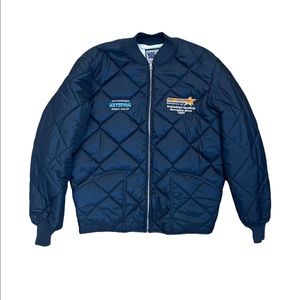 United We Stand Quilted  Bomber Jacket